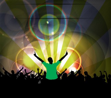 müzik konser illüstrasyon