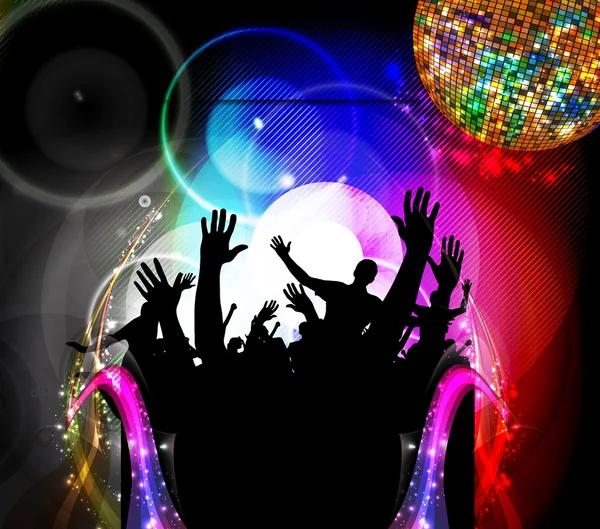 Fiesta discográfica — Foto de Stock