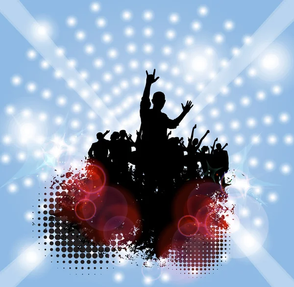 Music poster background — Stock Photo, Image