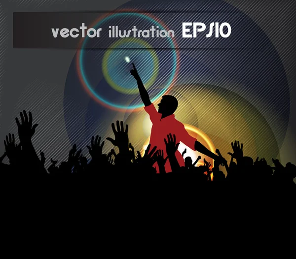 Disco party — Stock Vector