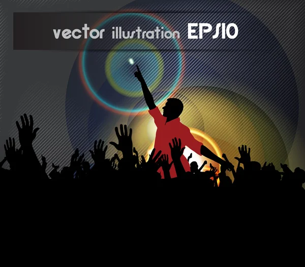 Parte Disco — Vetor de Stock