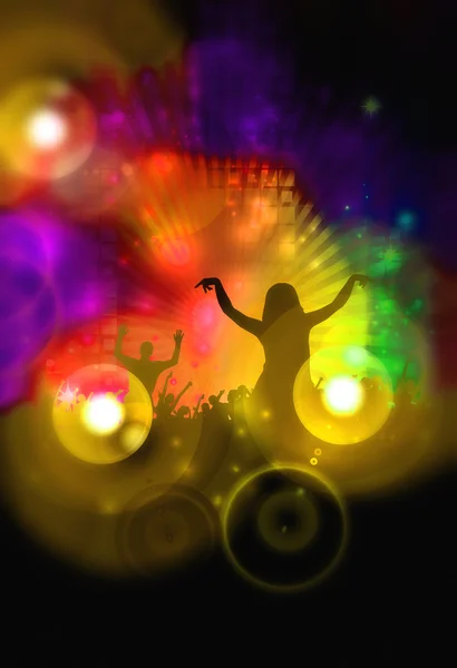 Dancing . illustration — Stock Photo, Image