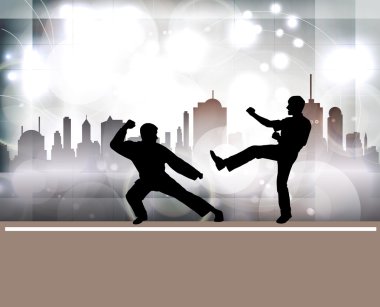 Karate savaşçı