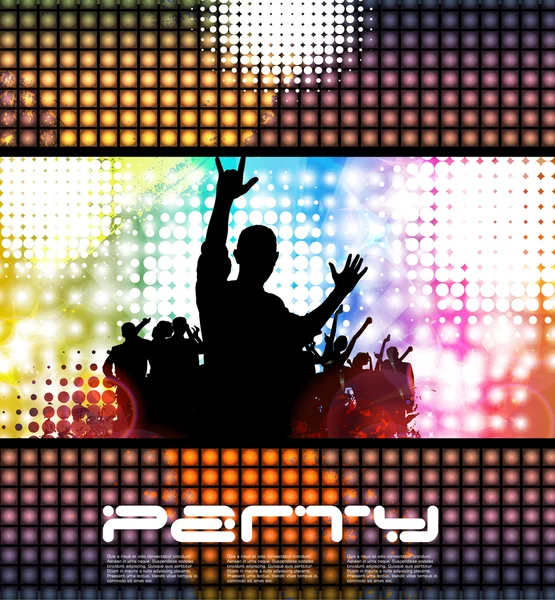 Music event background — Stock Vector