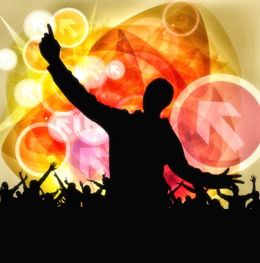 müzik olay illüstrasyon