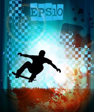 Skateboader