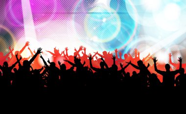 müzik parti. vektör