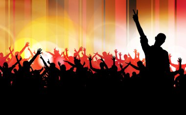 müzik parti. vektör