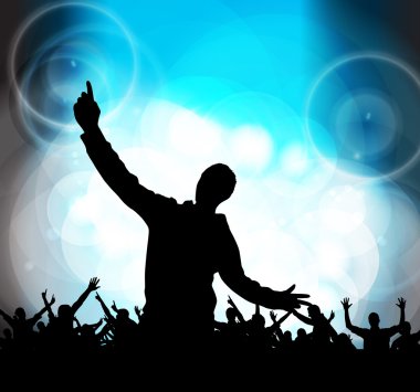 müzik olay arka plan