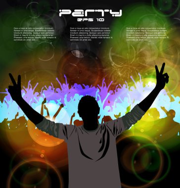 müzik olay arka plan