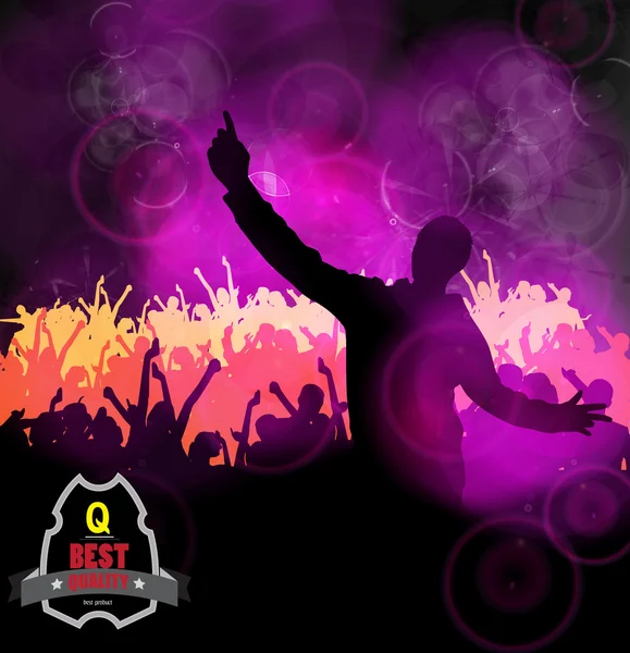 Music event background — Stock Vector