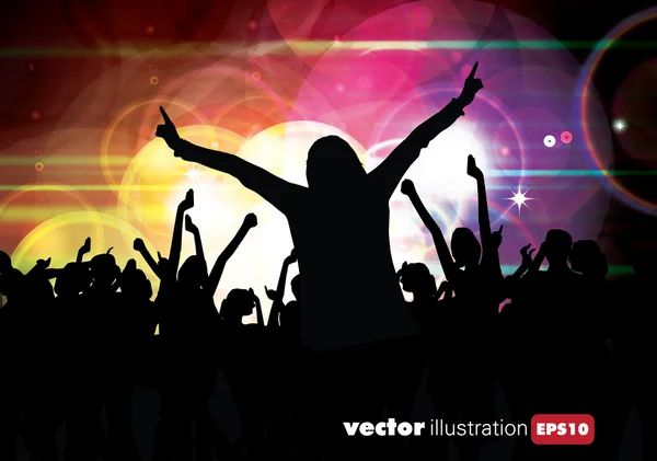 Fondo del evento musical — Vector de stock