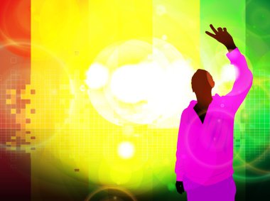 müzik olay arka plan