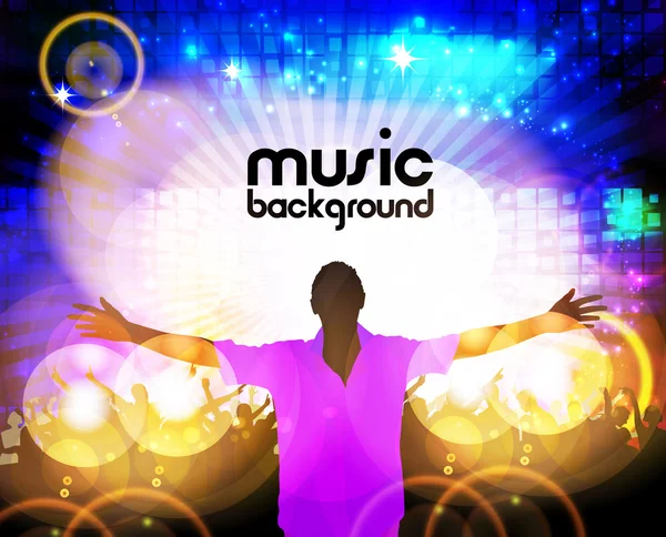 Music event background — Stock Vector