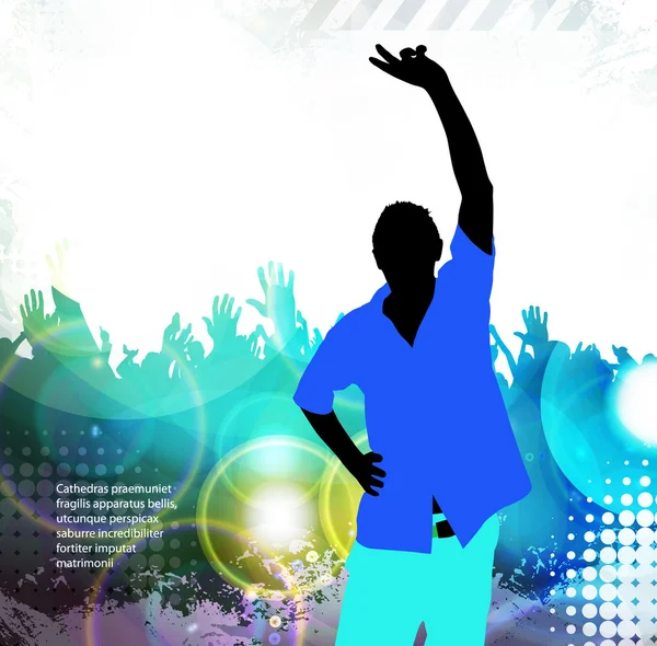 Fondo del evento musical — Vector de stock