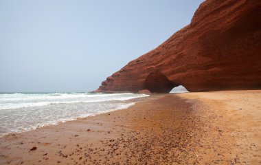 Sahilde kaya oluşumu, arch. Fas.