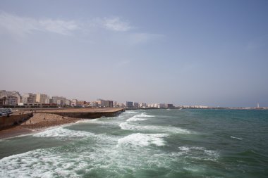 Denizden kıyıya manzara