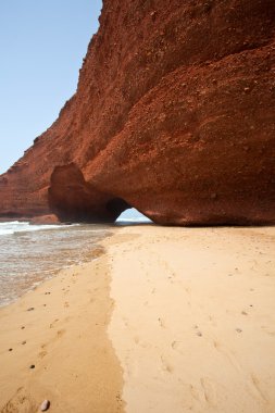 Sahilde kaya oluşumu, arch. Fas.