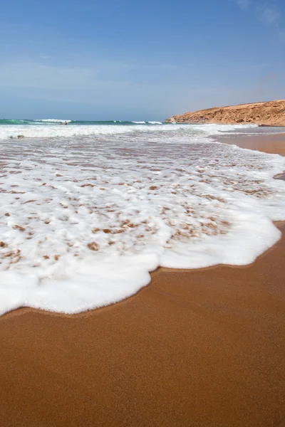 Atlantik, Afrika, Marokko Strand — Stockfoto