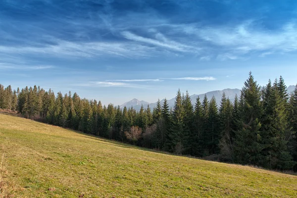 Lehçe dağlar — Stok fotoğraf