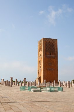 Morocco. Rabat. Le Tour Hassan clipart