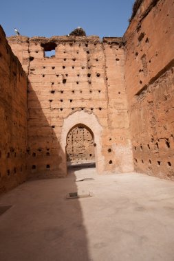 fez, Fas şehir merkezinde gecekondu