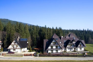 geleneksel ev Zakopane - Polonya