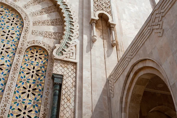 Mesquita Hassan II, Casablanca, Marrocos, África — Fotografia de Stock