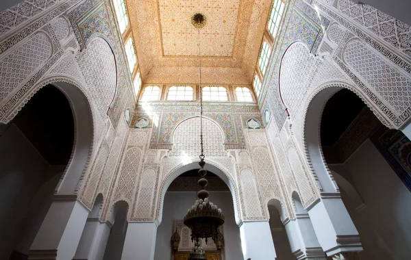 Detalhe da Mesquita Hassan II em Casablanca, Marrocos — Fotografia de Stock