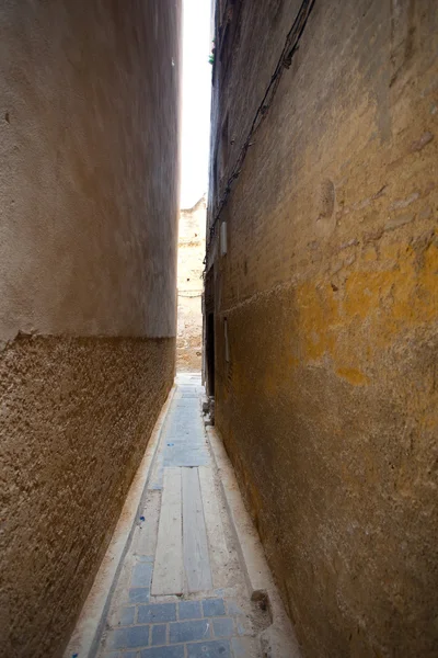 Slums in downtown of Fez, Morocco — Stock Photo, Image