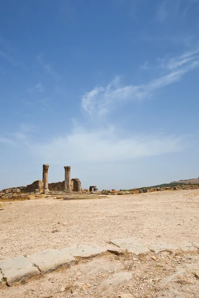 Starého města Volubilis, Maroko — Stock fotografie