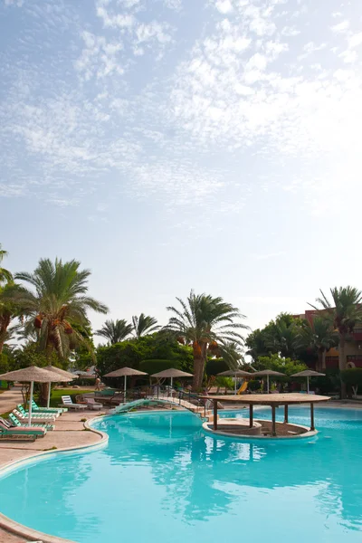 Pool im ägyptischen Spa — Stockfoto