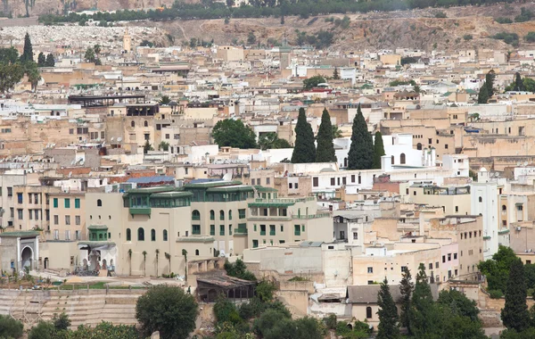 View of Fez medina. Old town of Fes. Morocco — Stock Photo, Image