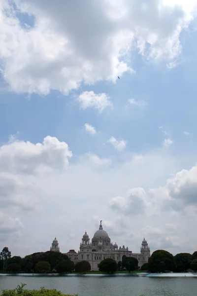 Victoria memorial, Kalkata. Indie. — Stock fotografie