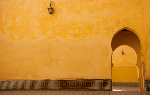 Baraccopoli nel centro di Fez, Marocco — Foto Stock