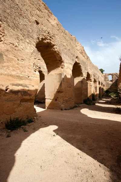 Slums in downtown of Fez, Morocco — Stock Photo, Image