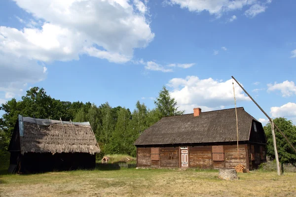 Традиційні будинки в Закопане - Польща — стокове фото