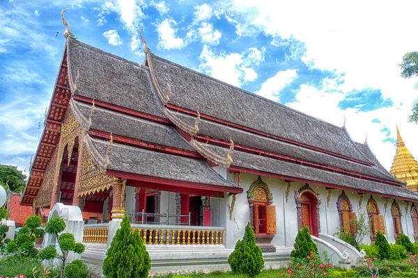 Buddhistický chrám v Thajsku — Stock fotografie