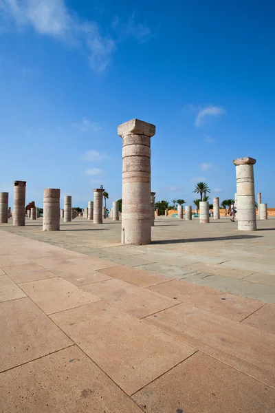 Marruecos. Rabat. La Torre Hassan — Foto de Stock