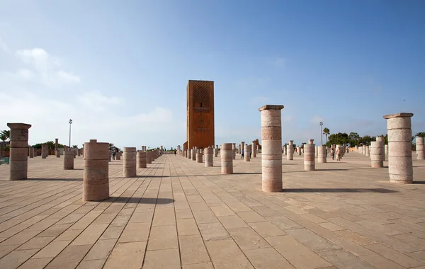 Maroko. Rabat. věž hassan — Stock fotografie