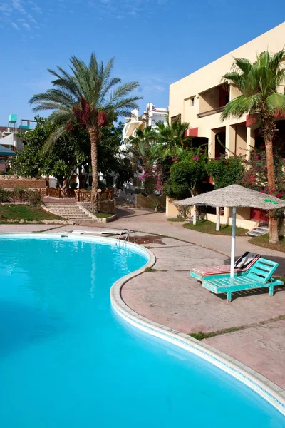 Pool in Egyptian spa — Stock Photo, Image