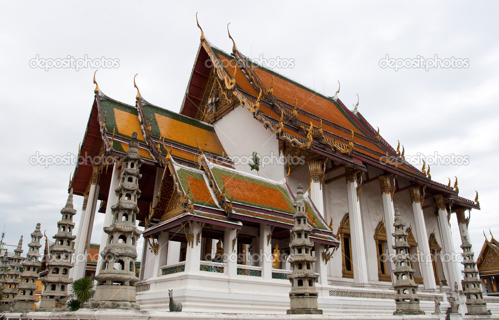 Thailand, Bangkok.The temple.