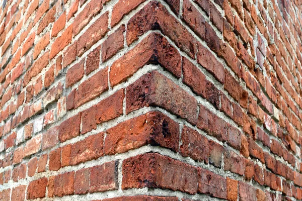 Solide bakstenen muur — Stockfoto