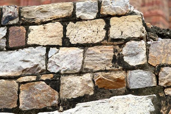 Solide bakstenen muur — Stockfoto
