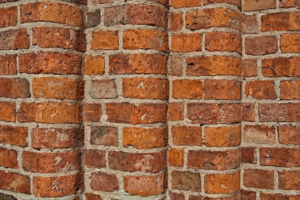 단단한 벽돌 벽 — 스톡 사진