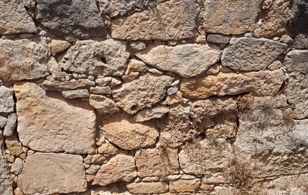 Tekstury na tle ściany z kamienia — Zdjęcie stockowe