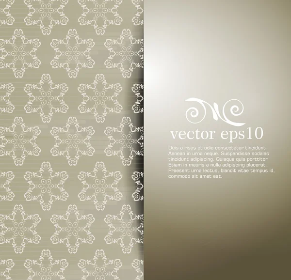 Abstract floral background. Vector — Stock Vector