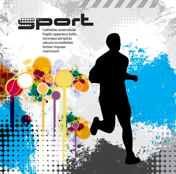 Sport illustratie — Stockvector