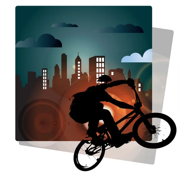 BMX bisikletçi — Stok fotoğraf