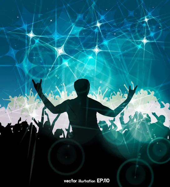 Fondo del evento musical — Vector de stock